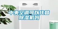 中央空调可以代替除湿机吗