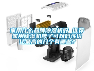 企业新闻家用什么品牌除湿机好 推荐家用除湿机牌子可以吗性价比最高的几个有哪些？