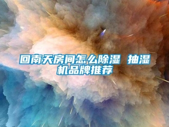 企业新闻回南天房间怎么除湿 抽湿机品牌推荐