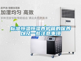 常见问题标准恒温恒湿养护箱的保养以及一些注意事项