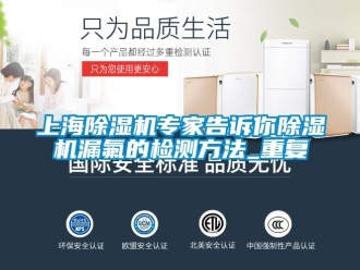 行业新闻上海除湿机专家告诉你除湿机漏氟的检测方法_重复