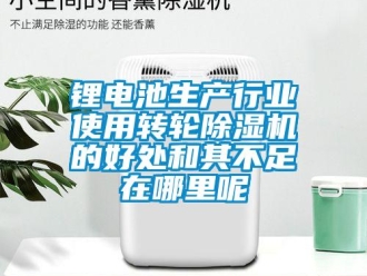 行业新闻锂电池生产行业使用转轮除湿机的好处和其不足在哪里呢