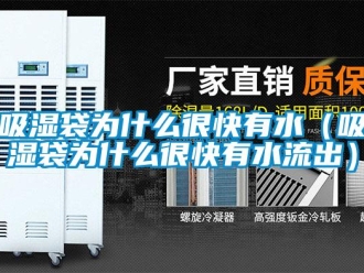 企业新闻吸湿袋为什么很快有水（吸湿袋为什么很快有水流出）