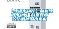 【除湿小物件】自制除湿小物件 创意有趣的防潮除湿小家电