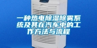 一种热电除湿除雾系统及其在汽车中的工作方法与流程