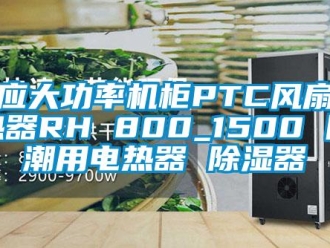 行业新闻供应大功率机柜PTC风扇加热器RH 800_1500 防潮用电热器 除湿器