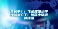 三秒干？! 飞机杯吸水干燥就靠它了! 硅藻土吸湿棒评测