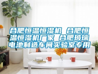 知识百科合肥恒温恒湿机 合肥恒温恒湿机厂家 合肥玻璃电池制造车间实验室专用