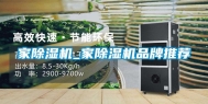 家除湿机_家除湿机品牌推荐