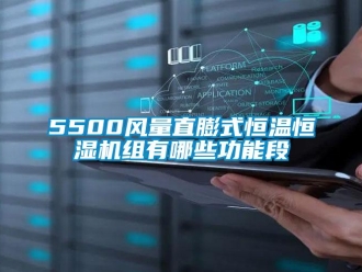 常见问题5500风量直膨式恒温恒湿机组有哪些功能段