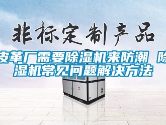 行业新闻皮革厂需要除湿机来防潮 除湿机常见问题解决方法