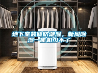 常见问题地下室装修防潮湿，新风除湿一体机少不了