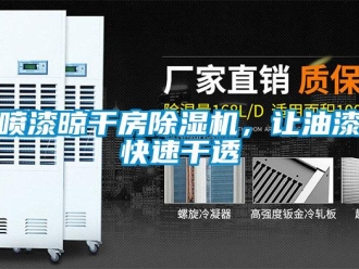 行业新闻喷漆晾干房除湿机，让油漆快速干透