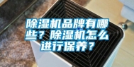 除湿机品牌有哪些？除湿机怎么进行保养？