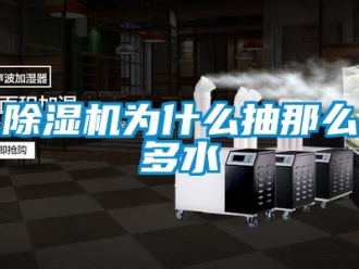 行业新闻除湿机为什么抽那么多水