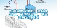 东莞别墅除湿机，壁挂抽湿机，吊顶除湿机，节省空间上门安装