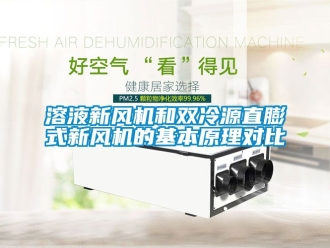 企业新闻溶液新风机和双冷源直膨式新风机的基本原理对比