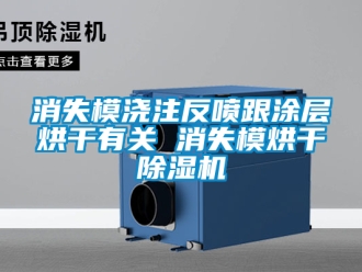 行业新闻消失模浇注反喷跟涂层烘干有关 消失模烘干除湿机