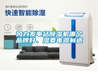 企业新闻风力发电站除湿机哪个品牌好、湿菱电器制造