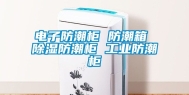 电子防潮柜 防潮箱 除湿防潮柜 工业防潮柜