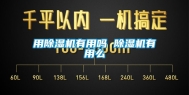 用除湿机有用吗 除湿机有用么