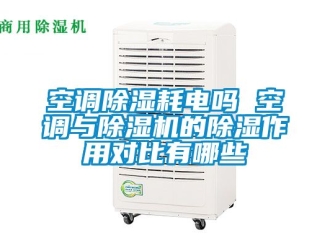 行业新闻空调除湿耗电吗 空调与除湿机的除湿作用对比有哪些