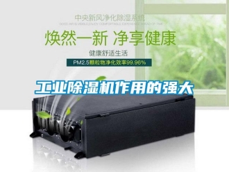 企业新闻工业除湿机作用的强大