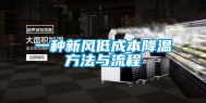 一种新风低成本降温方法与流程