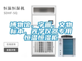 常见问题博物馆、字画、文物标本、光学仪器专用恒温恒湿柜
