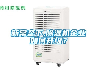 常见问题新常态下,除湿机企业如何升级？