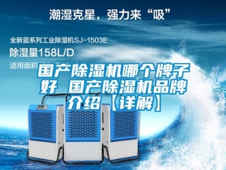 企业新闻国产除湿机哪个牌子好 国产除湿机品牌介绍【详解】