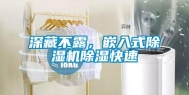 深藏不露，嵌入式除湿机除湿快速