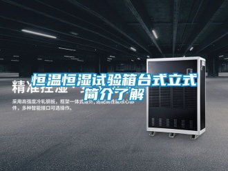 知识百科恒温恒湿试验箱台式立式简介了解