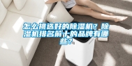 怎么挑选好的除湿机？除湿机排名前十的品牌有哪些？