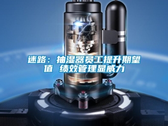 行业新闻迷路：抽湿器员工提升期望值 绩效管理显威力