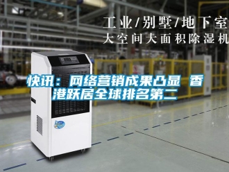 行业新闻快讯：网络营销成果凸显 香港跃居全球排名第二