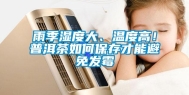 雨季湿度大、温度高！普洱茶如何保存才能避免发霉