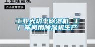 工业大功率除湿机 工厂车间用除湿机生产