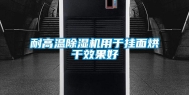耐高温除湿机用于挂面烘干效果好