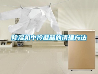 企业新闻除湿机中冷凝器的清理方法