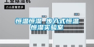 恒温恒湿 步入式恒温恒湿实验室