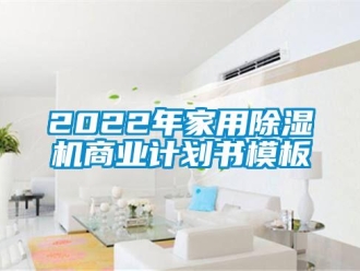 常见问题2022年家用除湿机商业计划书模板