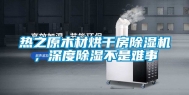热之原木材烘干房除湿机，深度除湿不是难事
