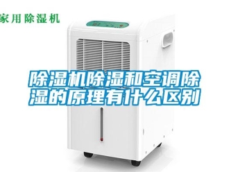 企业新闻除湿机除湿和空调除湿的原理有什么区别
