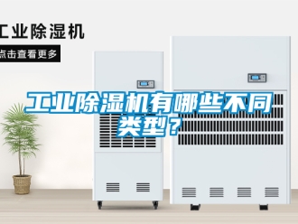 常见问题工业除湿机有哪些不同类型？