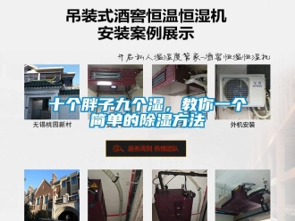 企业新闻十个胖子九个湿，教你一个简单的除湿方法