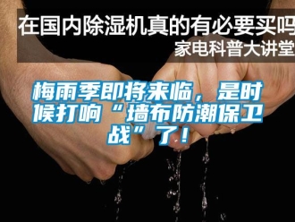 常见问题梅雨季即将来临，是时候打响“墙布防潮保卫战”了！