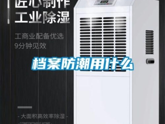 企业新闻档案防潮用什么