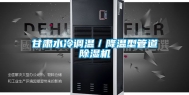 甘肃水冷调温／降温型管道除湿机