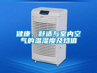 行业新闻健康、舒适与室内空气的温湿度及焓值